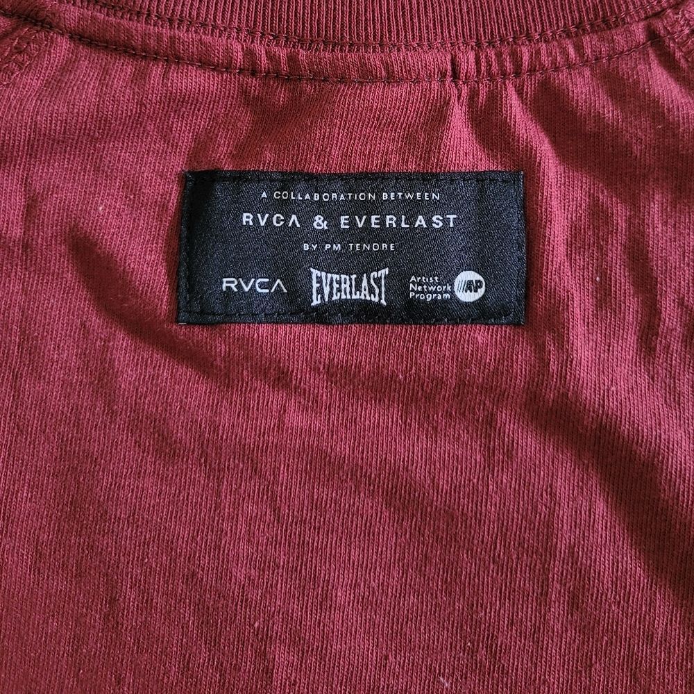 RVCA🏄& Everlast🥊Collab Raglan Muscle💪Tee - NWT - Picture 6 of 14